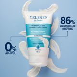 3x Celenes Thermal 3 in 1 Reiniger Scrub Masker 150 ml