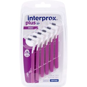6x Interprox Plus Maxi 4.2-5.7mm Paars blister à 6 ragers