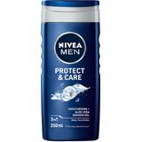 3x Nivea Men Douchegel Protect & Care 250 ml