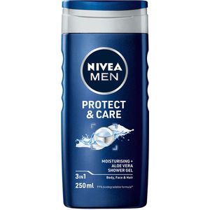 3x Nivea Men Douchegel Protect & Care 250 ml
