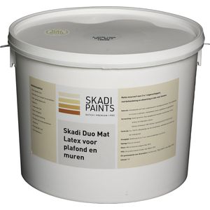 Skadi Duo Mat binnen muurverf Ral 9010