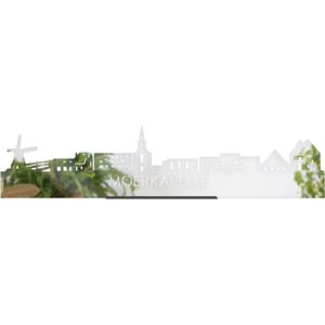 Standing Skyline Moerkapelle Spiegel - 60 cm - Woondecoratie design - Decoratie om neer te zetten en om op te hangen - Meer steden beschikbaar - Cadeau voor hem - Cadeau voor haar - Jubileum - Verjaardag - Housewarming - Interieur - WoodWideCities