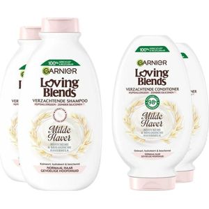 Garnier - Loving Blends - Shampoo & Conditioner - Dubbel Pakket - Hypoallergeen