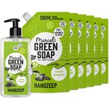 Marcel's Green Soap - Handzeep - Tonka & Muguet - 500 ml + 6 Navullingen