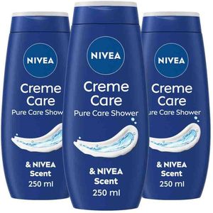 3x Nivea Douchecrème Care 250 ml