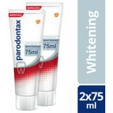 3x Parodontax Tandpasta Whitening tegen Bloedend Tandvlees 2 x 75 ml