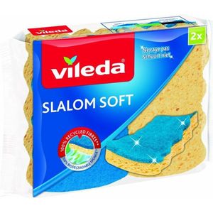 5x Vileda Schuursponsen Slalom Soft 4 stuks
