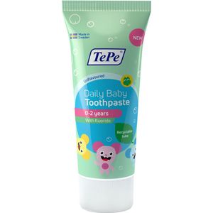 6x TePe Daily Baby Tandpasta 50 ml