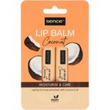 6x Sence Lippenbalsem Coconut 2 stuks