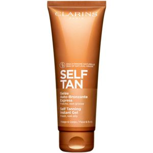 2x Clarins Self Tan Zelfbruiner Instant Gel 125 ml