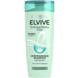 L'Oréal Elvive Extraordinary Clay - Shampoo 2x 250 ml & Conditioner 2x 200 ml - Pakket