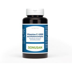 2x Bonusan Vitamine C-1000 ascorbatencomplex 90 tabletten