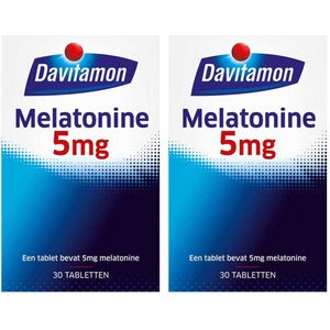 Davitamon Melatonine 5mg - 2 x 30 tabletten
