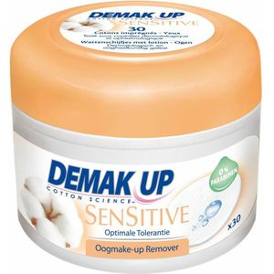 3x Demak Up Wattenpads met Lotion Sensitive 30 stuks