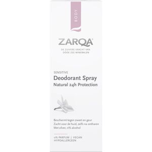 3x Zarqa Deodorant Spray Sensitive 50 ml
