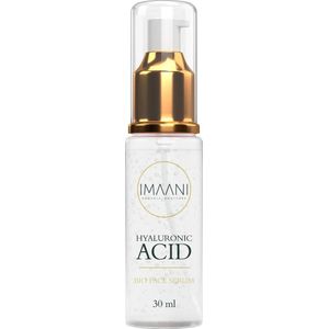 IMAANI - Anti rimpel gezichtserum - Hyaluronzuur - Hyaluronic Acid - tegen zwarte kringen - Versnelt wondgenezing en huidherstel