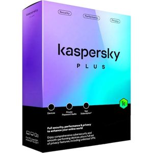 Kaspersky Plus - 3 Apparaten - 1 jaar