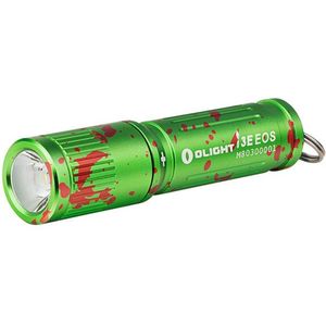 OLIGHT i3E EOS Zombie Groen - Sleutelhanger - LED-Zaklamp - 90 LUMEN - Gemakkelijk - Zaklamp - LED - 60.000 Uur Levensduur - Waterdicht IPX8