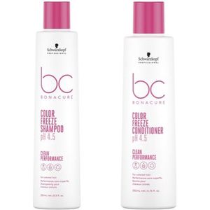 Schwarzkopf BC Bonacure Duo Color Freeze shampoo 250ml en conditioner 200ml | Extra voordelig