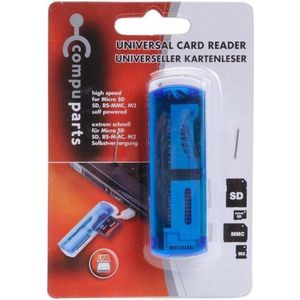 Compuparts Kaartlezer - USB Card Reader - High Speed - SD/MicroSD
