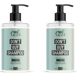 Duo Kiki Curls #1 Cleanser 2x 750ml | Don't buy shampoo | Extra voordelig