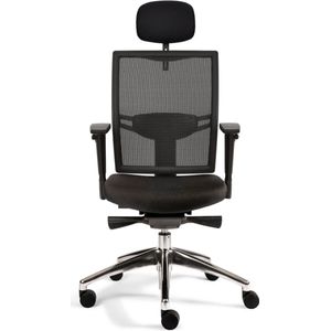 Workliving Projectas V1 Mesh met Hoofdsteun - Bureaustoel Ergonomisch Design (N)EN 1335