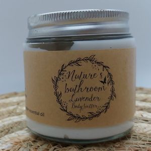 Nature's bathroom - Body butter - Lavendel - Natuurlijk - Plastic vrij - Duurzaam