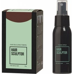 HAIR SCULPTOR Middenbruin + Hair Sculptor Fixing Spray