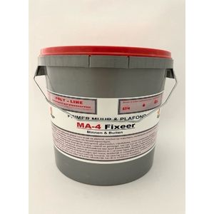 Poly Line MA4 Fixeer - Watergedragen dekkende grondverf - Inhoud : 10 L RAL 9010 - Prijs per stuk