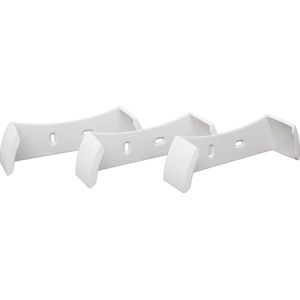 TP-Link Deco M5 en P7 Mesh Wifi Set Van 3 Wandhouders | Wall Mount Houder Muur Beugel | Delta GigaWifi | Caiway | Stevig En Flexibel | Set Van 3 Muurhouders - Inclusief Bevestigings Materiaal