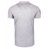 Rusty Neal - Heren Polo - Grijs - Korte Mouw - Kraagje