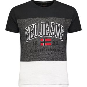 Geographical Norway - Jerudico - T-Shirt Heren - Zwart - Italian-Style