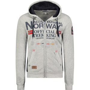 Geographical Norway - Gafont - Heren Vest - Grijs - Modaitalia