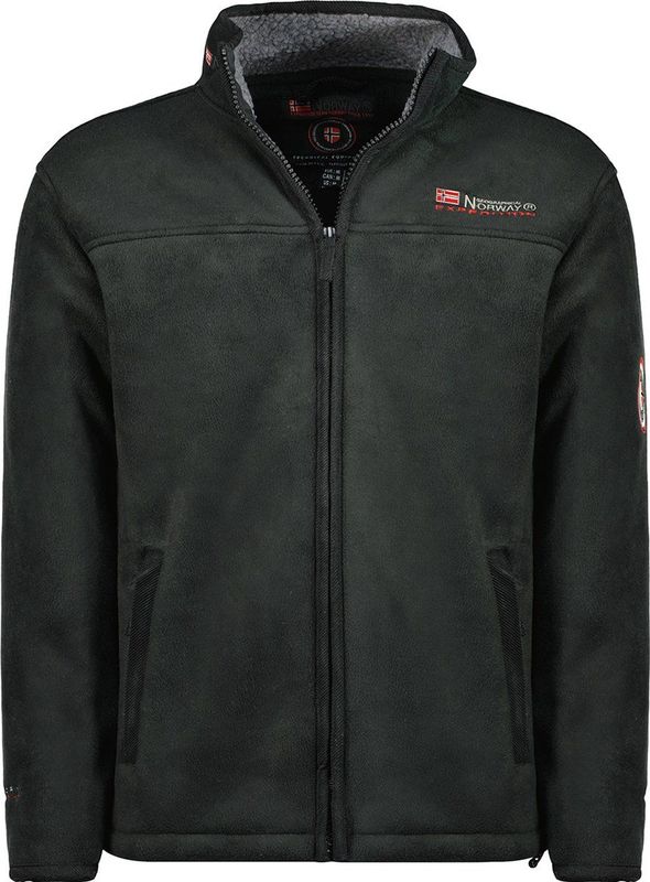 Geographical Norway - Usine - Fleece Vest Heren - Zwart - Modaitalia