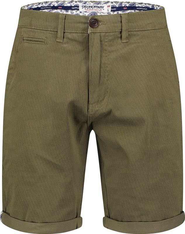 Geographical Norway - Pacome - Chino Bermuda - Navy - Italian-Style