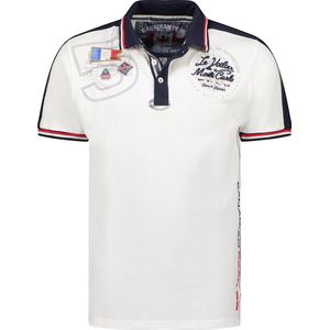 Canadian Peak - Kalvineak - Poloshirt Heren - Wit - Italian-Style