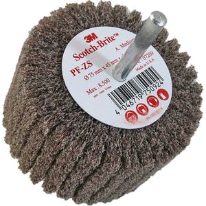 3M Scotch Brite FS/ZS Lamellenborstel art. 07219 - A medium - dia: 50x25x6 mm - Prijs per stuk