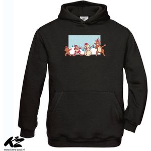 Klere-Zooi - Christmas Dabbing - Hoodie - M