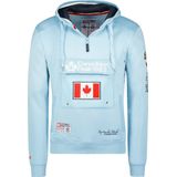Canadian Peak - Heren Anorak Trui - Lichtblauw - Galapagos - Hoodie
