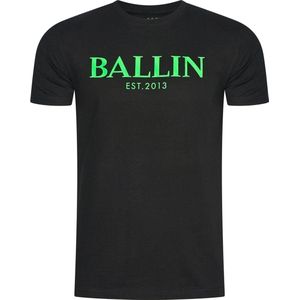 Ballin Est 2013 - Heren T-Shirt - Zwart - Zachte Stof - Opdruk
