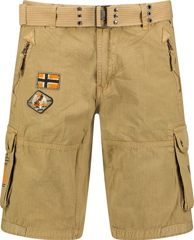 Geographical Norway - Paintball - Bermuda Heren - Beige - Italian-Style