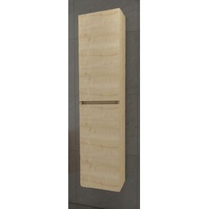 Fontana Rovigo kolomkast 160x35x35cm licht eiken