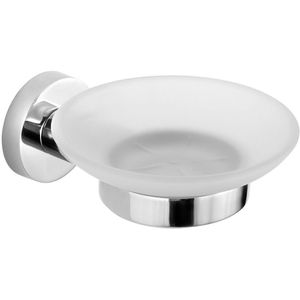 Aqualine - Samba - Zeepschaal - Chroom - 10.8x5.2x12cm