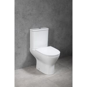 Bruckner Dario randloos staand toilet 38.5x63x80cm wit