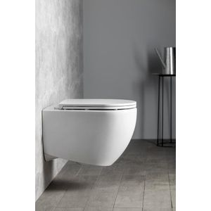 Sapho Infinity toiletpot randloos met softclose zitting wit