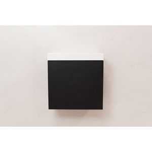 Sanigoods Minimo fontein onderkast 40cm zwart mat
