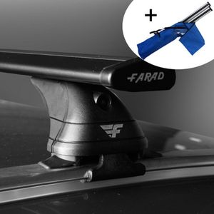 Dakdragers geschikt voor Ford Mondeo S.W. Stationwagon vanaf 2015 - Wingbar zwart - inclusief dakdrager opbergtas