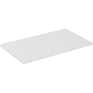 Comad Adele White FSC wastafel toppaneel 80cm wit mat