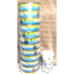 4 x litter locker kattenbakfilter navullingen 3 stuks voor de litter locker bin