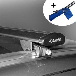 Dakdragers geschikt voor Opel Insignia Sport Tourer Stationwagon 2009 t/m 2017 - Wingbar zwart - inclusief dakdrager opbergtas